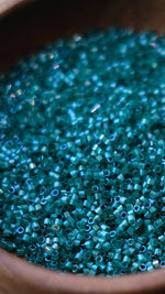 Load image into Gallery viewer, Miyuki Delica Emerald Silk Satin 11/0
