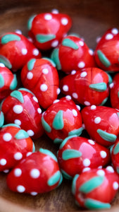 Glass Strawberries