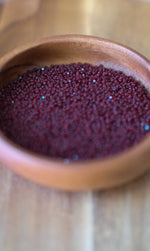 Load image into Gallery viewer, Frosted Garnet Charlotte Beads 11/0
