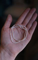 Load image into Gallery viewer, Creamy White Freshwater Pearl Strand (4mm)

