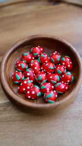 Glass Strawberries