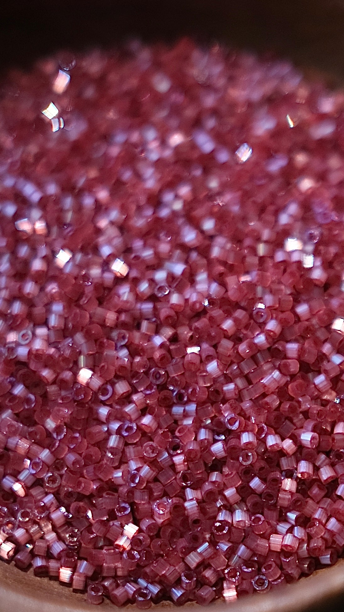 Miyuki Delica Dark Berry Silk Satin 11/0