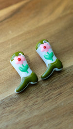 Load image into Gallery viewer, Green Garden Boots
