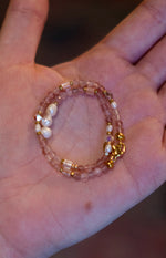 Load image into Gallery viewer, Rose Quartz Anklet
