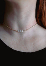 Load image into Gallery viewer, Freshwater Pearl Choker Set
