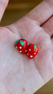Glass Strawberries