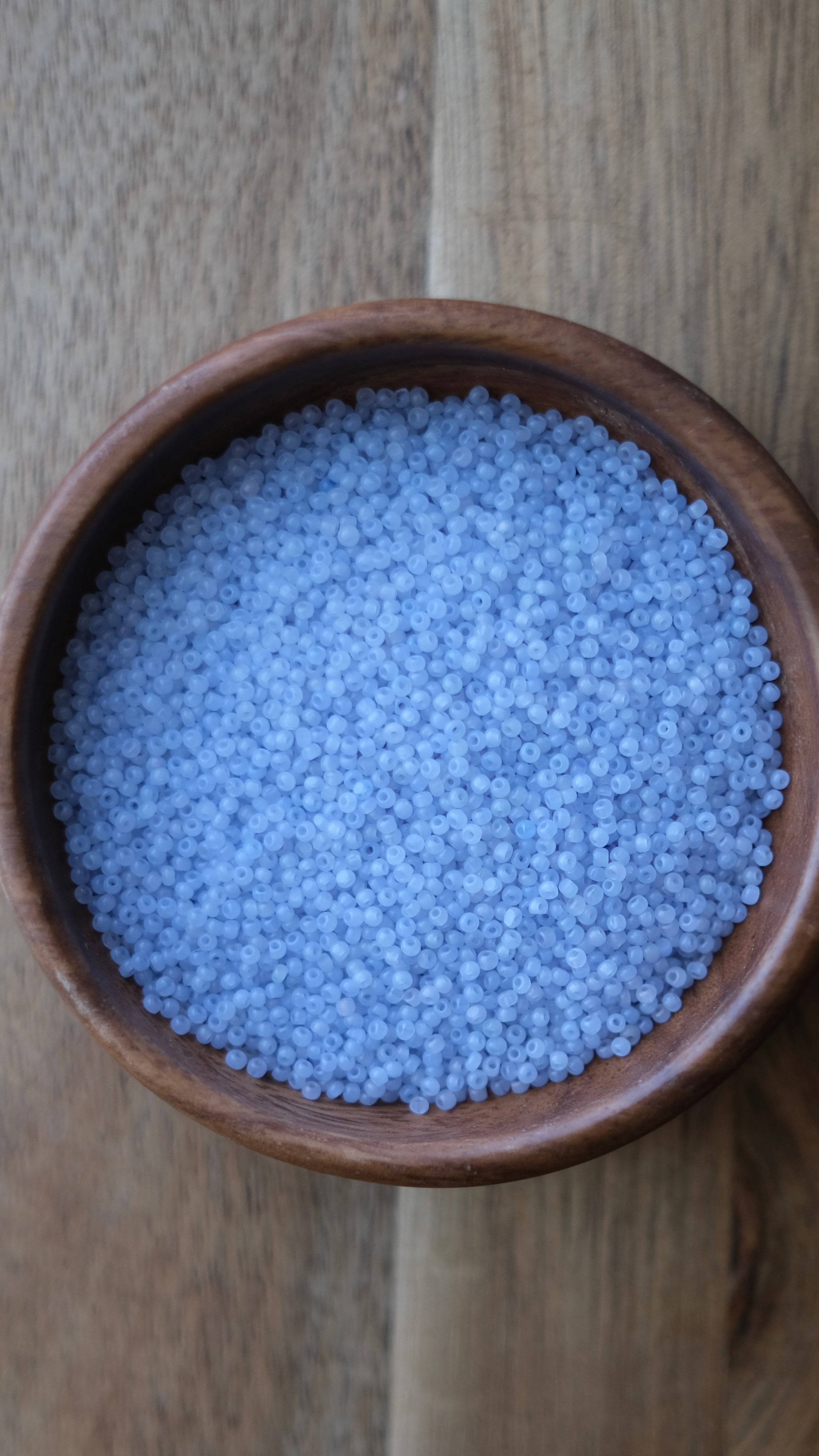 Light Pale Blue Opal Charlotte Beads 11/0