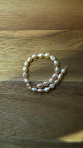 Sand Brown Natural Freshwater Pearl Strand