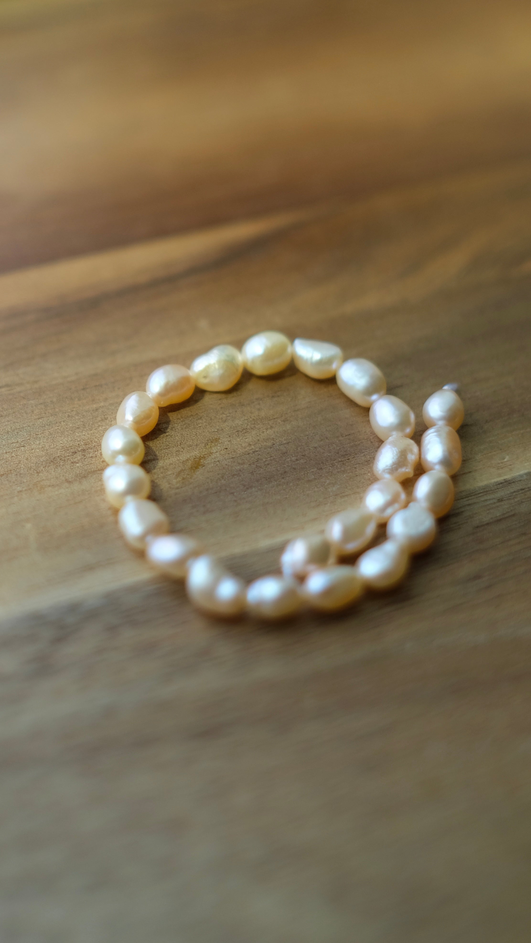 Sand Brown Natural Freshwater Pearl Strand