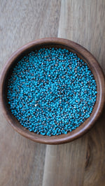 Load image into Gallery viewer, Aqua Green Bronze Charlotte Beads 11/0
