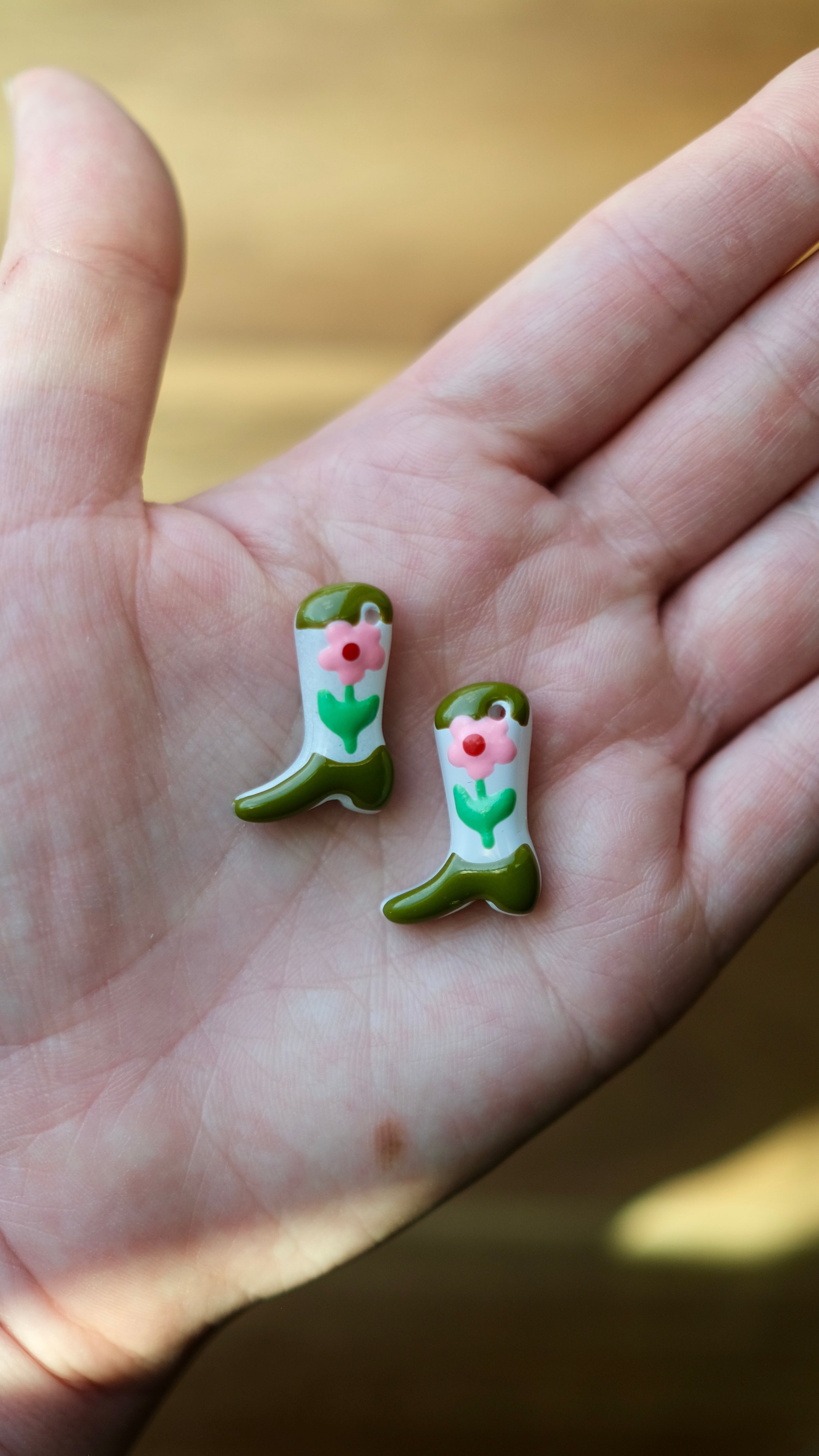 Green Garden Boots