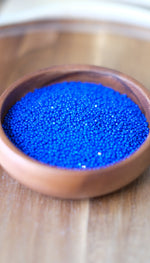 Load image into Gallery viewer, Opaque Medium Blue Charlotte Beads 11/0

