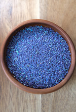 Load image into Gallery viewer, Opal Neon Purple A.B Charlotte Beads 11/0
