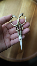 Load image into Gallery viewer, Butterfly Bronze Embroidery Scissors
