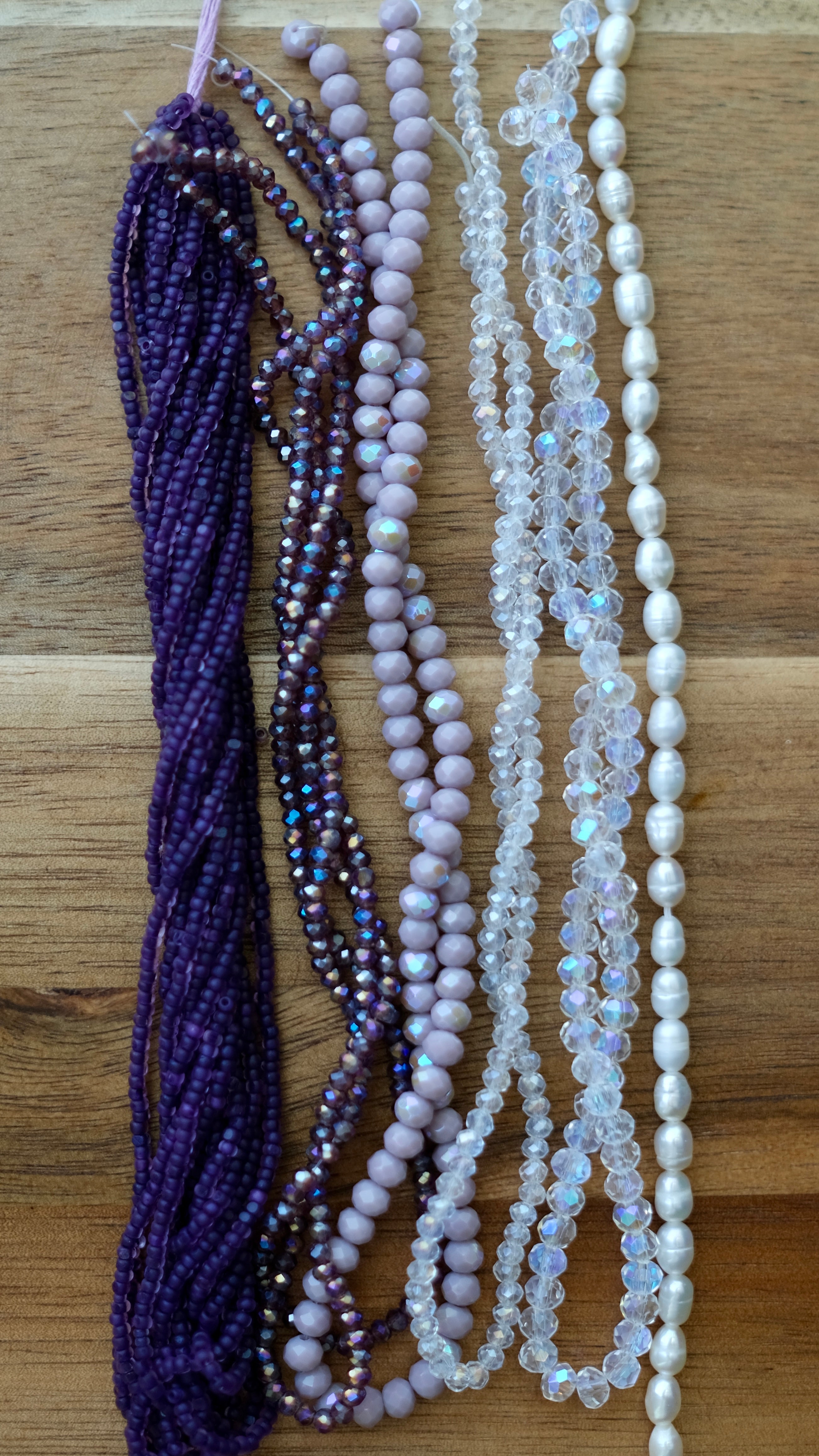 Purple Crystal Bead Pack