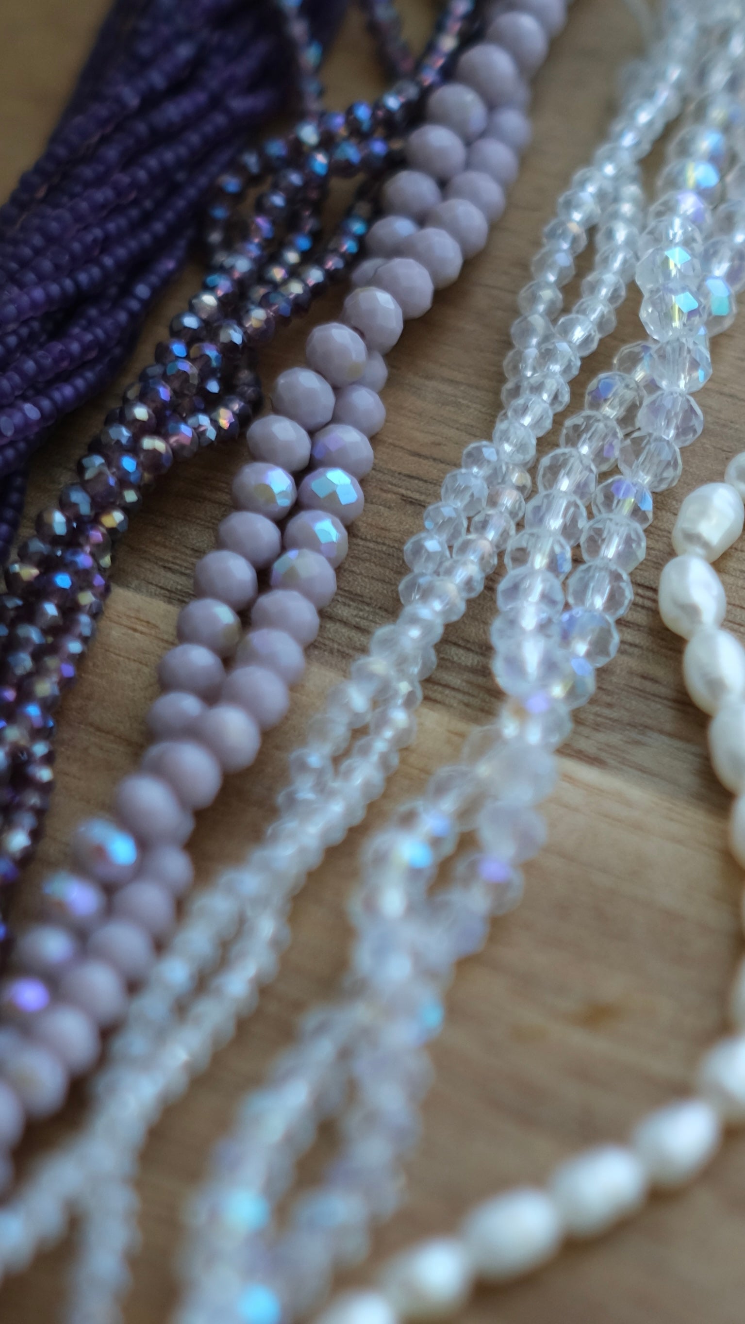 Purple Crystal Bead Pack