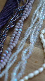 Load image into Gallery viewer, Purple Crystal Bead Pack
