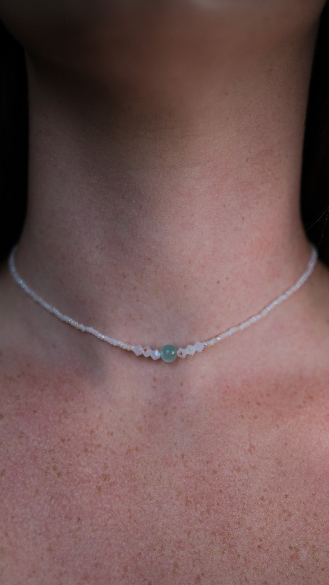 Green Stone Choker