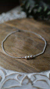 Pearl & Crystal Choker