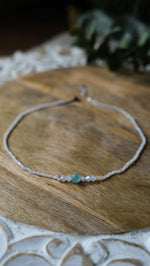 Load image into Gallery viewer, Green Stone Choker
