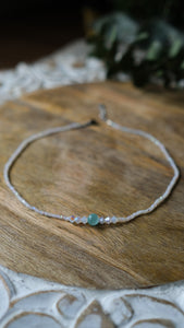 Green Stone Choker