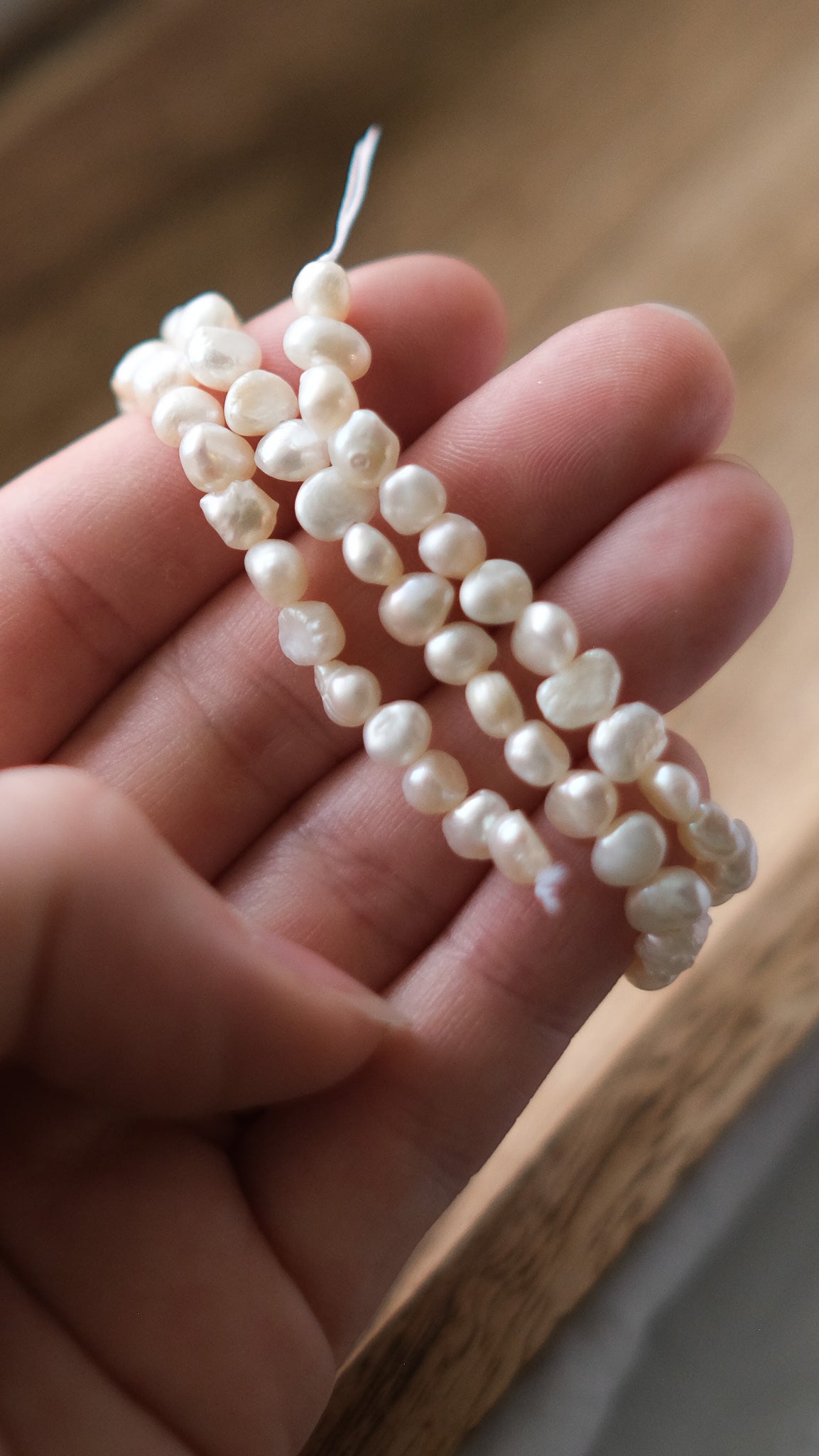 Rice Freshwater Pearl Strand