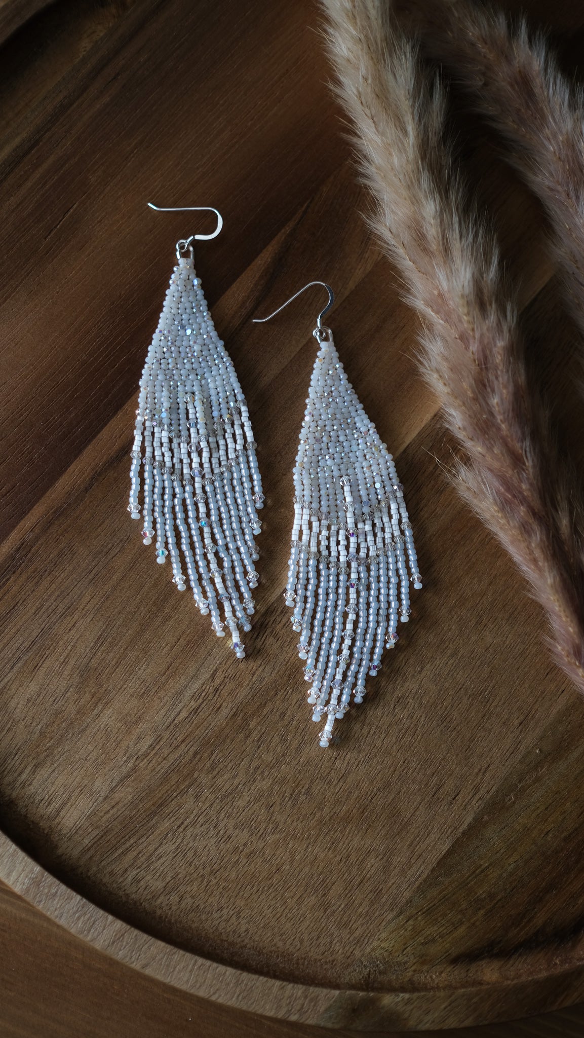 Opal & Crystal Fringe