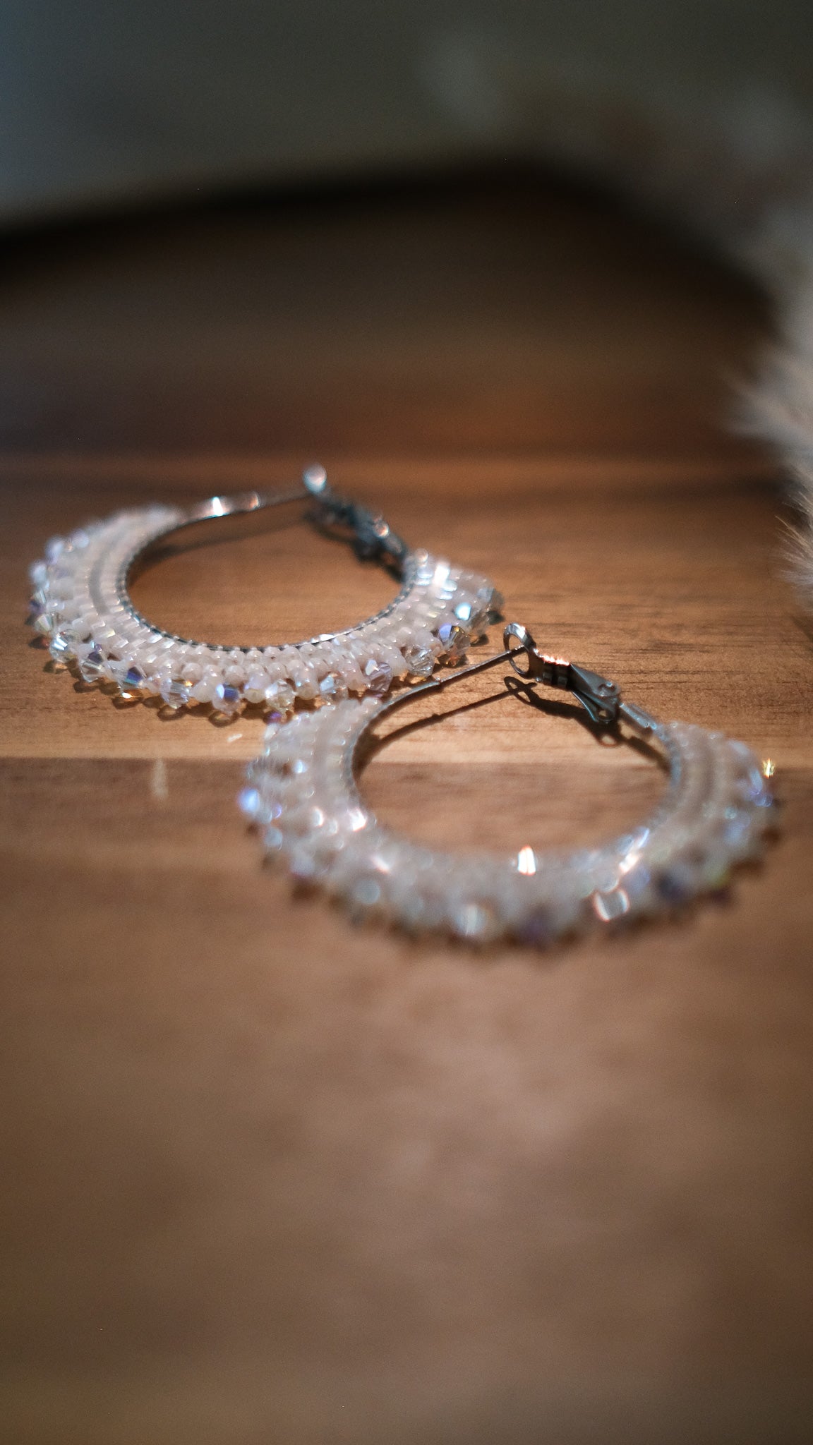 Crystal Hoops