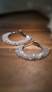 Crystal Hoops