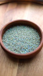 Load image into Gallery viewer, Opal Neon Green Aurore Boreale Charlotte Beads 11/0
