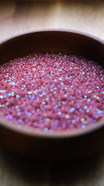 Load image into Gallery viewer, Patina Opal Neon Red Aurore Boreale Charlotte Beads 11/0
