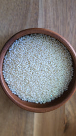 Load image into Gallery viewer, Ceylon Pearl White Charlotte Beads 11/0
