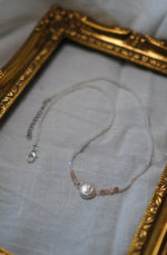 Load image into Gallery viewer, Freshwarer Pearl &amp; Quartz Choker

