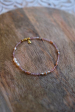 Load image into Gallery viewer, Rose Quartz Anklet
