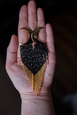 Load image into Gallery viewer, Gold &amp; Black Moons
