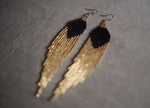 Load image into Gallery viewer, Peak Black &amp; Gold Fringe
